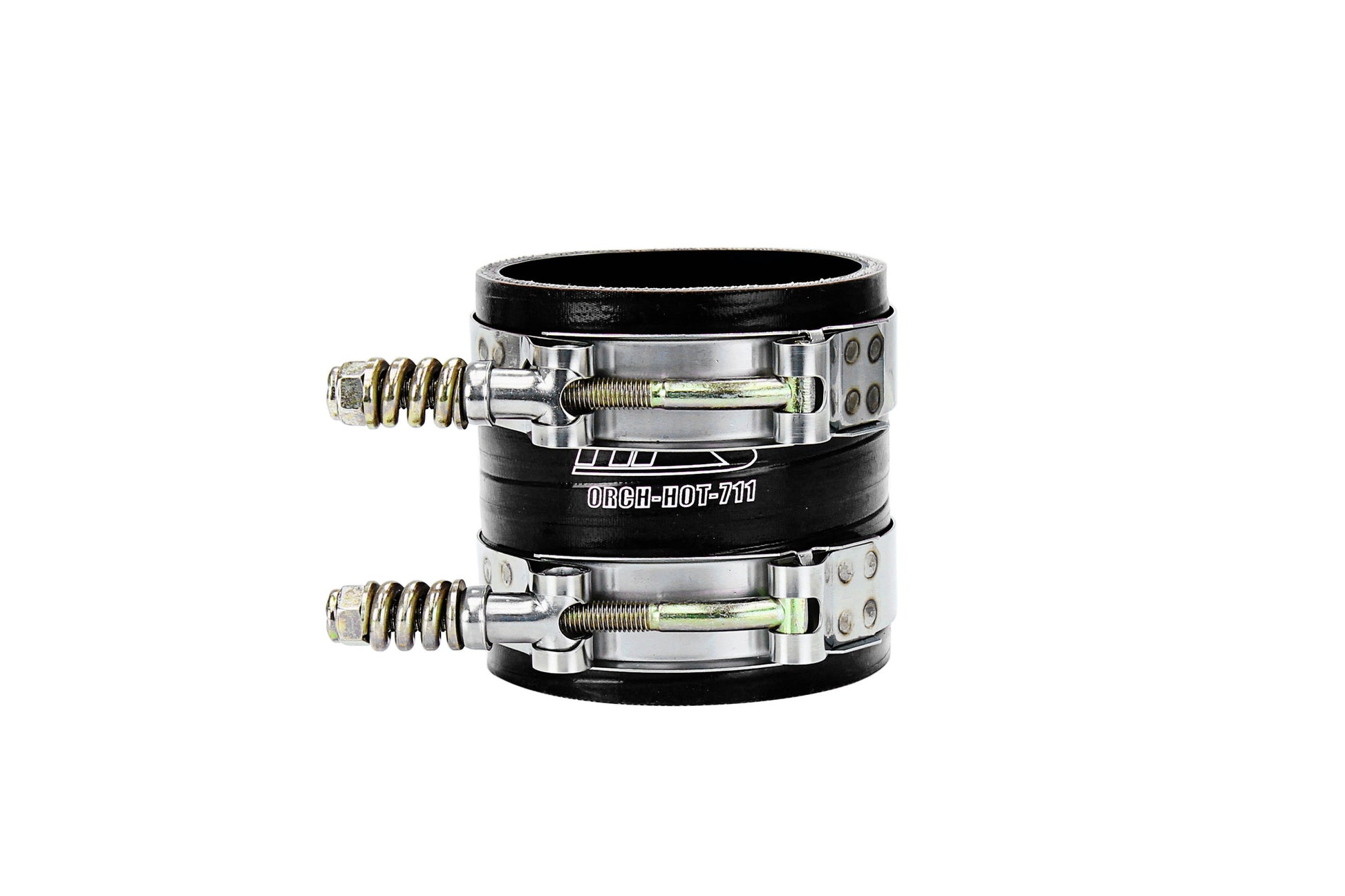 HPS Silicone Intercooler Boot Hose with Clamps Black 57-2240-BLK replace OEM part # 3C34-6C640-DA 6C3Z-6C640-BA