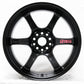 Gram Lights 57DR 19x9.5 +25 5-112 Semi Gloss Black Wheel