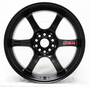 Gram Lights 57DR 19x8.5 +35 5x114.3 Semi Gloss Black Wheel