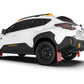 Rally Armor - 2024 Subaru Crosstrek (Wilderness Only) Red UR Mud Flap W/Black Logo - No Drilling Req