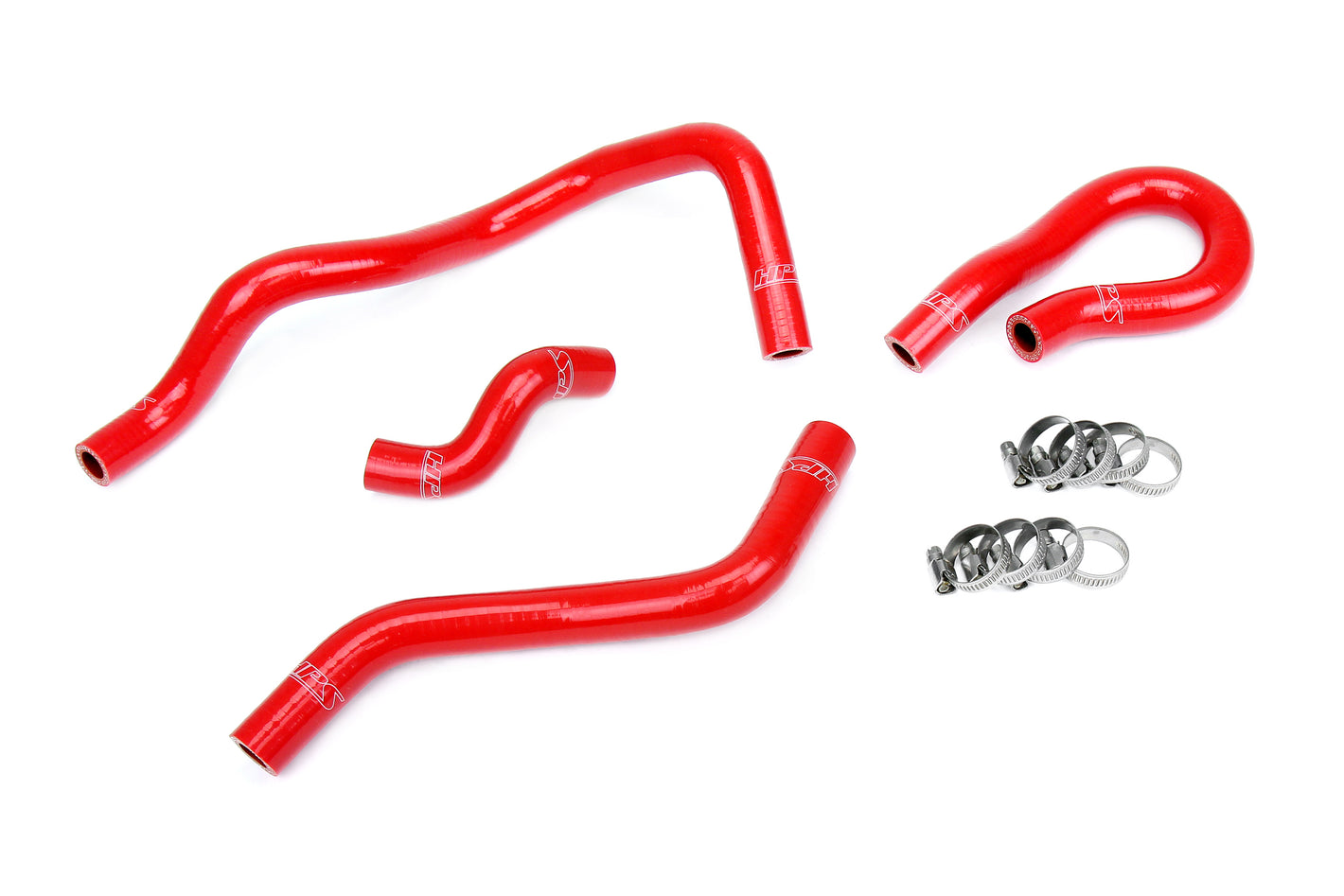 HPS Performance Silicone Hose Kit - Heater Hose 57-1773-RED