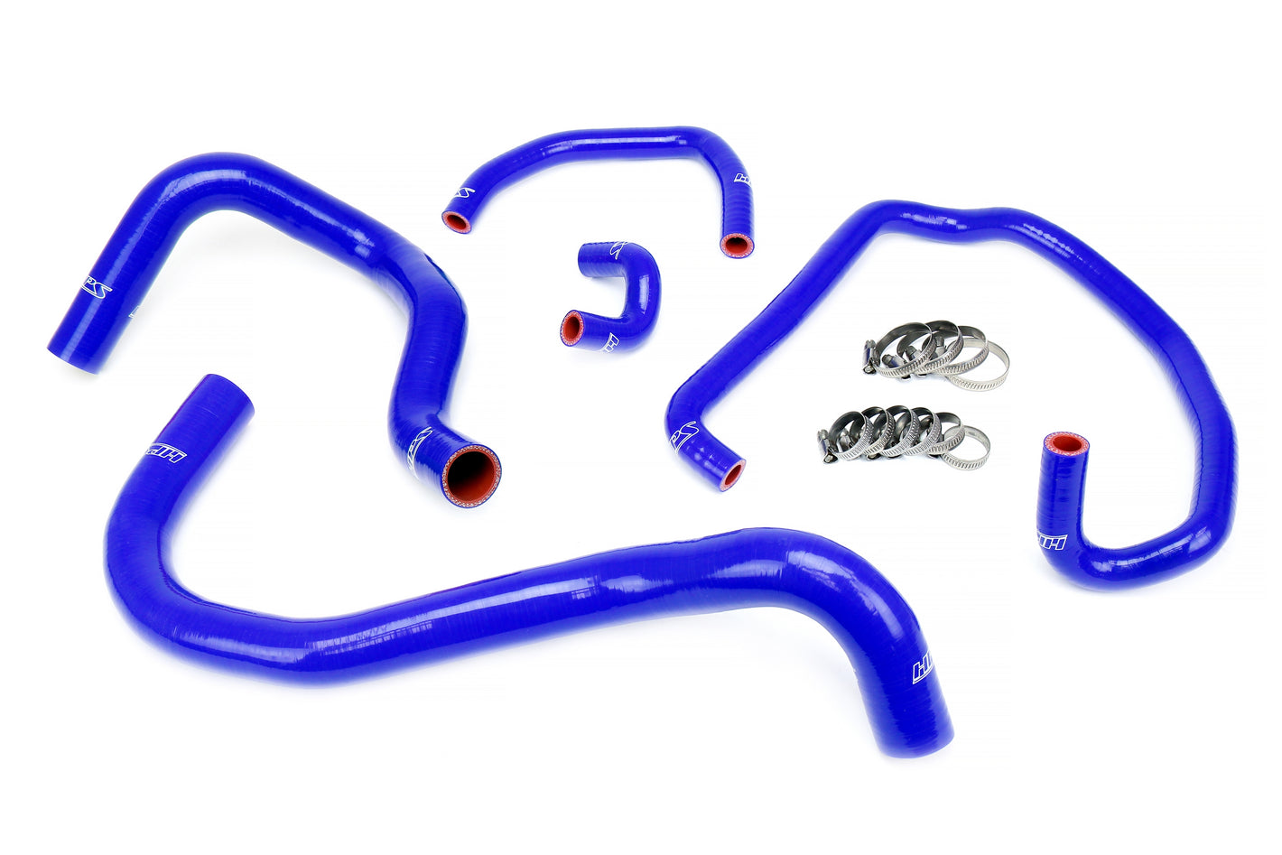 HPS Performance Silicone Hose Kit - Radiator and Heater Hose 57-1921-BLUE