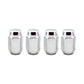 McGard Hex Lug Nut (Cone Seat) M12X1.5 / 13/16 Hex / 1.5in. Length (4-Pack) - Chrome