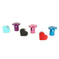 NRG Drift Button Heart Shape Honda - Purple