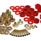 Energy Suspension 68-72 Chevy Chevelle/Monte Carlo/Malibu/El Camino Red Body Mount Set