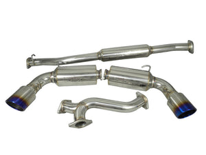 Injen SS CB Exhaust w/ Dual Injen Embossed Muffler 2013-2020 BRZ/FRS/86