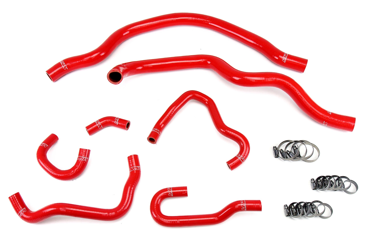 HPS Red Silicone Radiator + Heater Coolant Hose Kit Honda 2000-2005 S2000