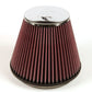 K&N Round Tapered Universal Air Filter 6in Flange ID x 7.5in Base OD x 4.5in Top OD x 6in H