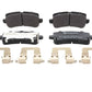 Brembo OE 17-20 Acura MDX/14-20 RLX/15-20 TLX/18-24 Honda Odyssey PRIME Low-Met Brake Pad - Rear