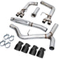 AWE Tuning 2022+ VB Subaru WRX Track Edition Exhaust - Diamond Black Tips