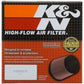 K&N Filter Universal X Stream Clamp-On 5in Flange 6.5in Base 4 1/2in Top 4 1/8in Height