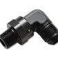 Vibrant -10AN to 1/2in NPT Swivel 90 Degree Adapter Fitting