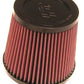 K&N Filter Universal Clamp-On Filter-Round Tapered 2.75in Flange ID x 6in Base OD x 5in Top OD