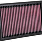 K&N 16-19 Lexus RX450H V6-3.5L F/I Replacement Drop In Air Filter