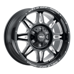 Weld Cheyenne 20x12 / 6x135 / 4.75 BS / 106.1 HB - Gloss Black Milled - Non-BL Wheel