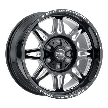 Weld Cheyenne W132 Series 22x10 / 6x139.7 BP / 4.75 BS / 106.1 - Gloss BLK MIL