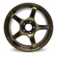 Advan TC4 17x8.5 +31 5-114.3 Umber Bronze Metallic & Ring Wheel