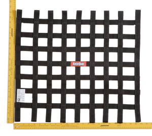 RaceQuip Black 21 X 24 SFI Ribbon Net