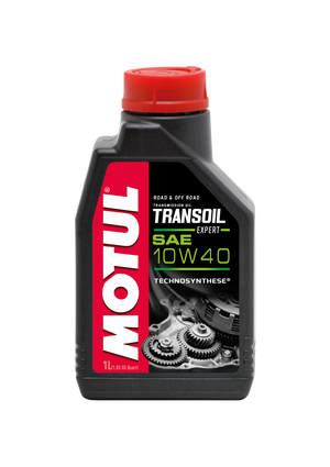 Motul 1L Powersport TRANSOIL Expert SAE 10W40 Technosynthese Fluid for Gearboxes