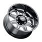 Weld Cheyenne W132 Series 22x10 / 8x165.1 BP / -18 Offset / 4.75 BS - Gloss Black MIL