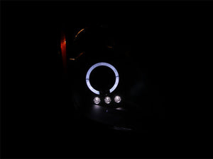 ANZO Halo Black Projector Headlights 2003-2005 Nissan 350Z (Halogen Models Only)