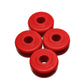 Energy Suspension 88-91 Honda Civic/CRX Red Front Strut Rod Bushing Set