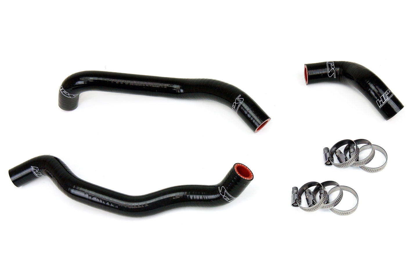 HPS Performance Silicone Hose Kit - Heater Hose 57-1792H-BLK