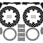 Wilwood 17-21 Can-Am X3RS Black 6-Piston Rear Kit 11.25in - Drilled Rotors