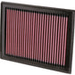 K&N 08 Nissan Sentra 2.5L Drop In Air Filter