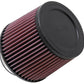 K&N Filter Universal Rubber Filter 3in Flange ID 6in Base OD 5.125in Top OD 5in Height