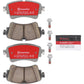Brembo 2015+ Audi A4 B9 (8W2/8WC) / 2016+ Audi A5 (F53/F5P) Xtra Ceramic Brake Pad - Rear