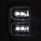 AlphaRex 23-26 Ford F-250 SD NOVA LED Proj Headlights Blk w/Activ Light/Seq Signal/Switchback