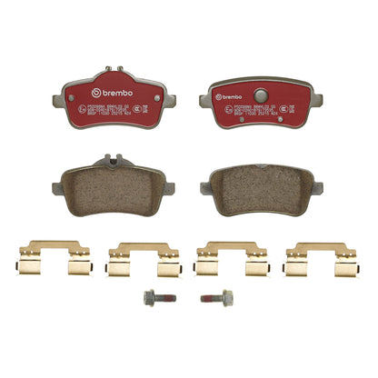 Brembo 15-23 Mercedes C-Class Coupe (C205) / 15-19 Mercedes GLS (X166) Xtra Ceramic Brake Pad - Rear