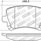 StopTech Performance 06-09 Audi A3 / 05-09 Audi A4/A6 / 08-09 Audi TT / 06-09 VW GTI / 06-09 Jetta