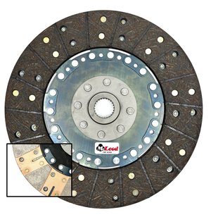 McLeod Racing RST HD Twin - For Small Diameter Flywheel - Black Ring - 1-3/16 x 10 Spline