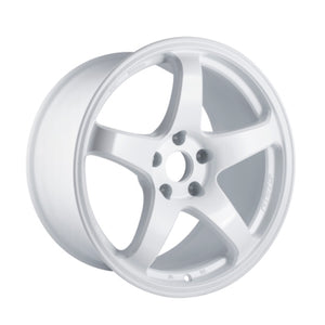 Enkei PF05 18x8.5 5x100 45mm Offset 75mm Bore White Wheel ** SPECIAL ORDER**