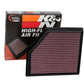 K&N 20-24 Cadillac CT4/CT5 2.0L L4 Replacement Panel Air Filter