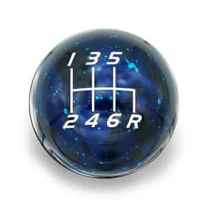 Billetworkz Cosmic Space Shift Knob - 6 Speed Velocity Engraving - Subaru WRX 2015-2025