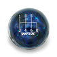 Billetworkz Cosmic Space Shift Knob - 6 Speed WRX Standard Engraving - Subaru WRX 2015-2025