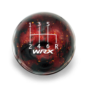 Billetworkz Cosmic Space Shift Knob - 6 Speed WRX Standard Engraving - Subaru WRX 2015-2025