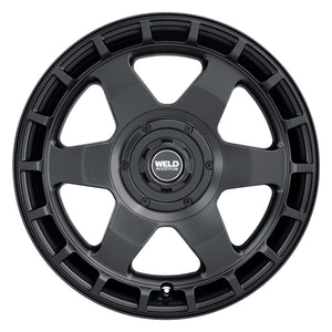 Weld Off-Road Ridge 20x9 - 8x165.1 BP - ET0 - 125.1mm CB - Satin Black Wheel