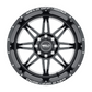 Weld Cheyenne W132 Series 20x12 / 8x180 / ET -44 / 124.3 CB - Gloss Black Milled