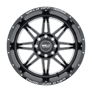 Weld Cheyenne 22x12 / 8x165.1 / 4.75 BS / 125.1 HB - Gloss Black Milled - Non-BL Wheel