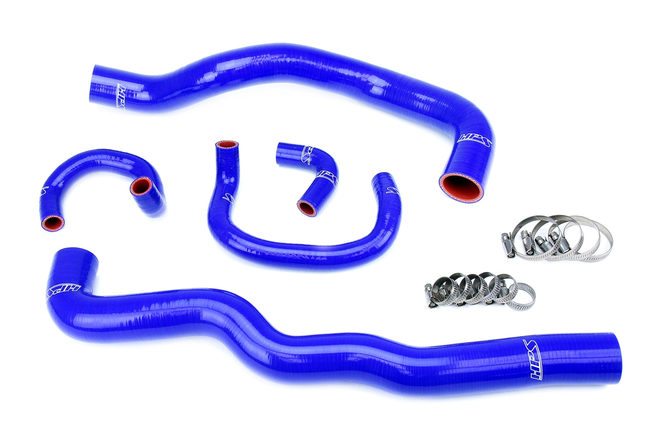 HPS Performance Silicone Hose Kit - Radiator and Heater Hose 57-2082-BLUE