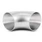 Vibrant 3.5in OD T304 SS 90 Deg Mandrel Bend Elbow (3.5in Centerline Radius)