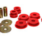 Energy Suspension 03-05 Mitsubishi Lancer EVO 8 Red Rear Differential / Mustache Bar Bushing Set