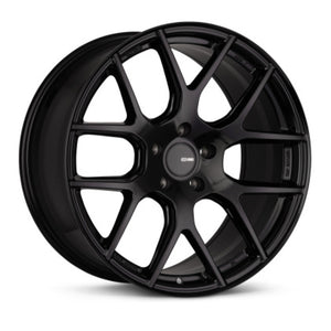 Enkei XM-6 17x7.5 5x114.3 40mm Offset 64.1mm Bore Gloss Black Wheel (MOQ 40)