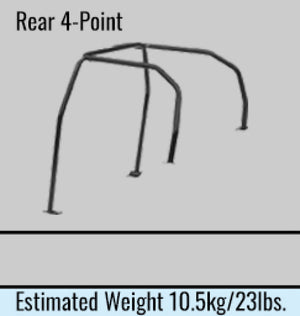 Cusco Chromoly Reg. Capacity 4pt Roll Cage Nissan R33 (S/O/No Cancel) CUSCO BLUE