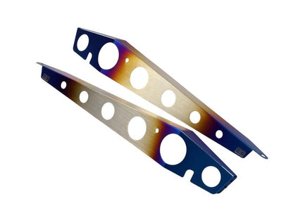 GrimmSpeed 15-21 Subaru WRX/STI Fender Shrouds - Titanium
