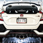 AWE Tuning Touring Edition Exhaust w/Front Pipe & Triple Chrome Silver Tips 2017-2022 Honda Civic Type R